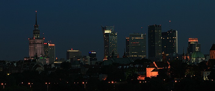 Panorama Warszawy Centrum